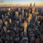 Sunset over Manhattan